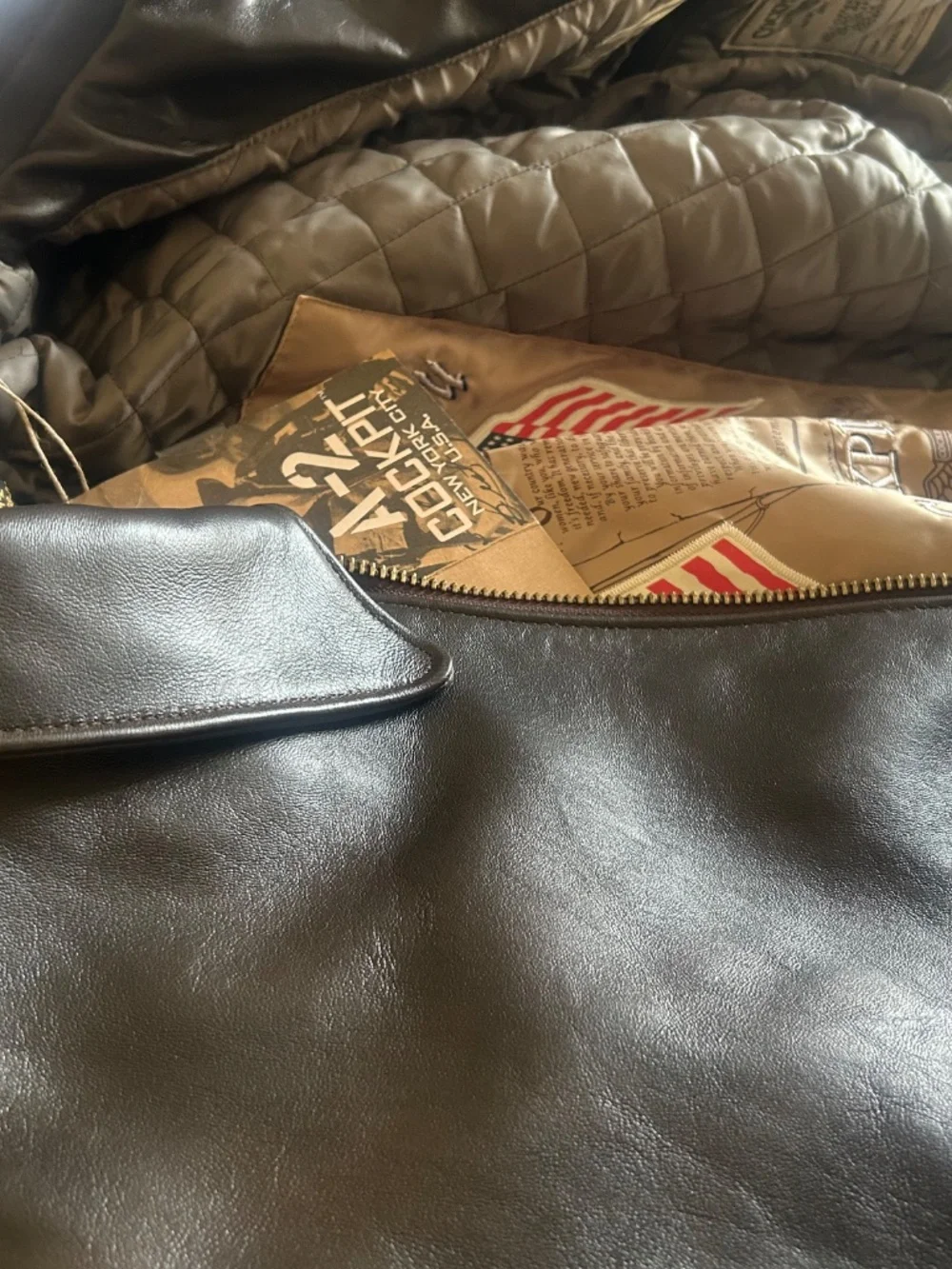 Antique Lambskin Leather Jacket